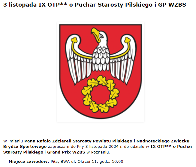 Puchar Starosty Pilskiego